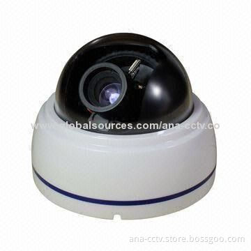 Varifocal Dome Camera with Plastic Housing and 700TVL Resolution